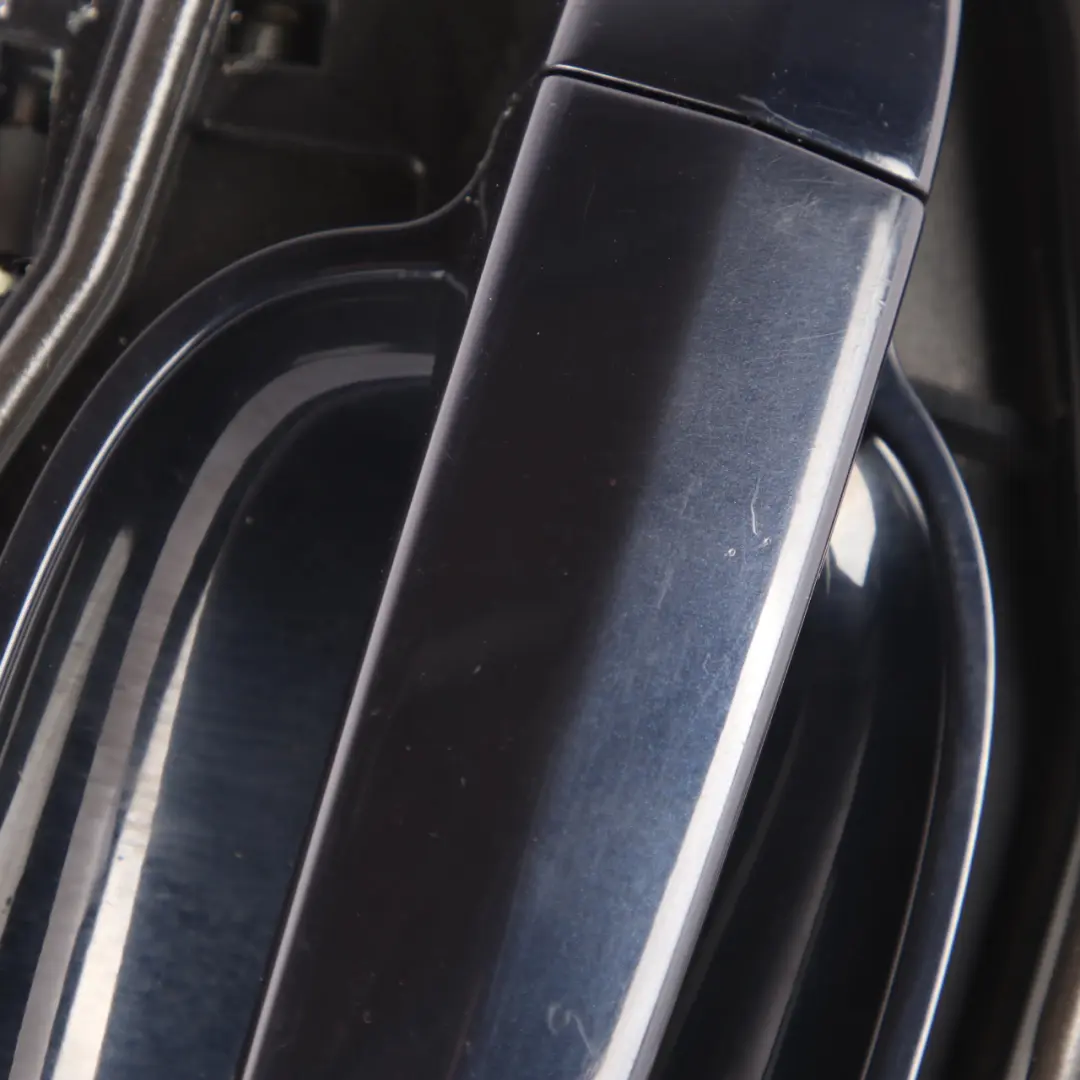 Complete Rear Left Grab Handle N/S Monacoblau Blue - A35 to BMW 5 Series E60 E61 with Part number 7034571 BMW 5 Series E60 E61 Complete Rear Left Grab Handle N/S Monacoblau Blue - A35 - SKU 7034571-MB - Part number 7034571