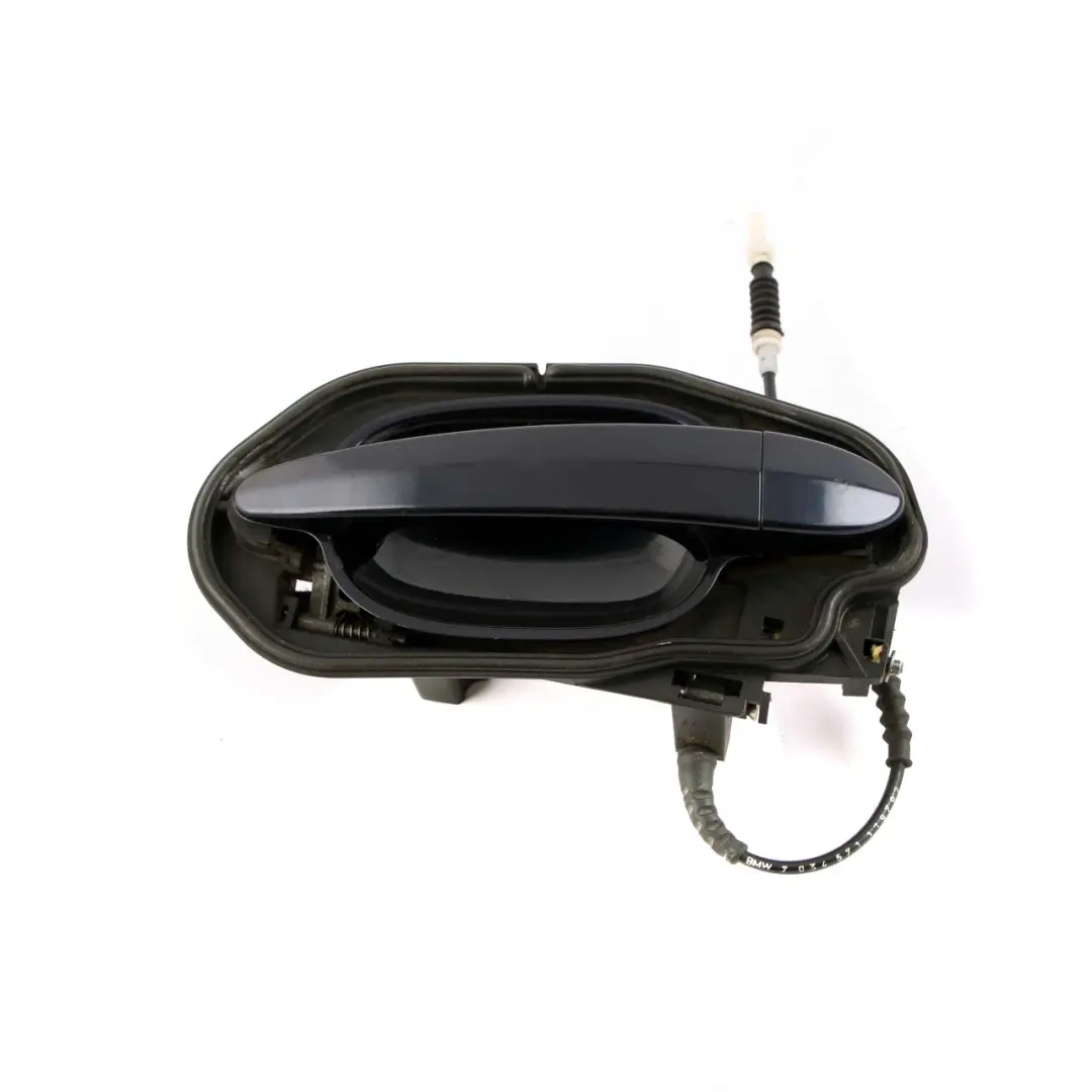 Grab Handle Door BMW E60 E61 Complete Rear Right O/S Orientblau Orient Blue 317 to with Part number 7034571 Grab Handle Door BMW E60 E61 Complete Rear Right O/S Orientblau Orient Blue 317 - SKU 7034571-OB1 - Part number 7034571