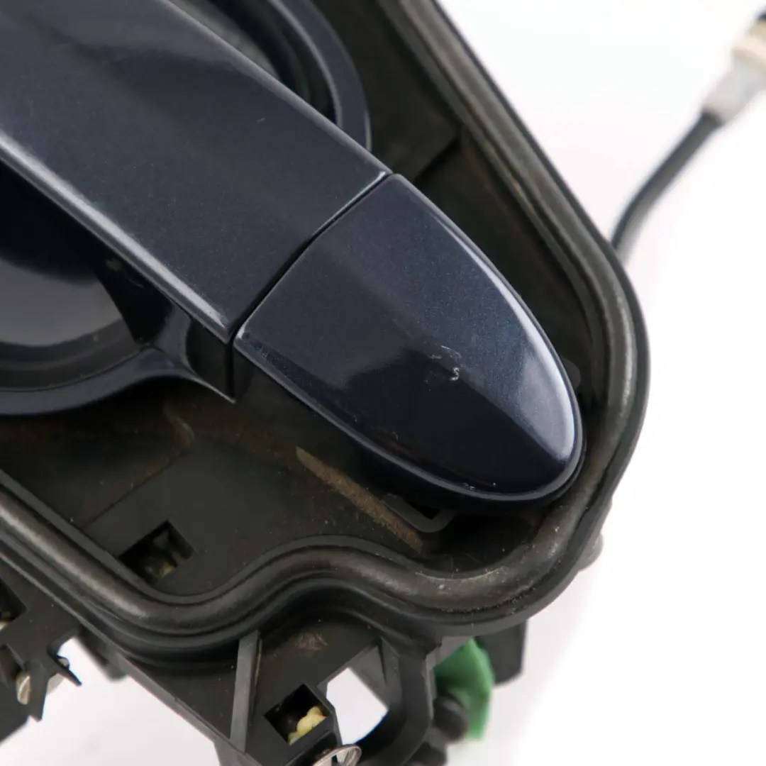  Grab Handle Door BMW E60 E61 Complete Rear Right O/S Orientblau Orient Blue 317 - SKU 7034571-OB1 - Part number 7034571