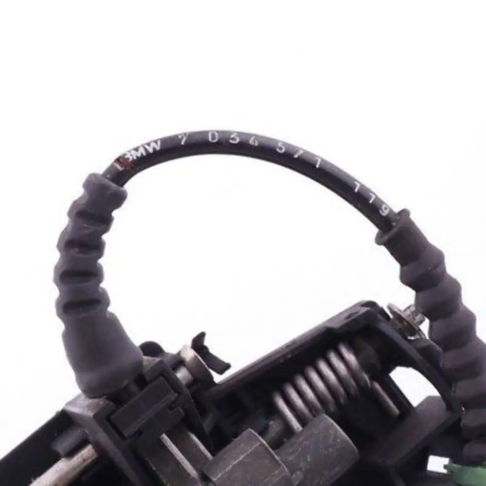 BMW 5 er E60 E61 Griffbügel Bowdenzug hinten rechts Silbergrau - SKU 7034571-SBG - Teilenummer 7034571