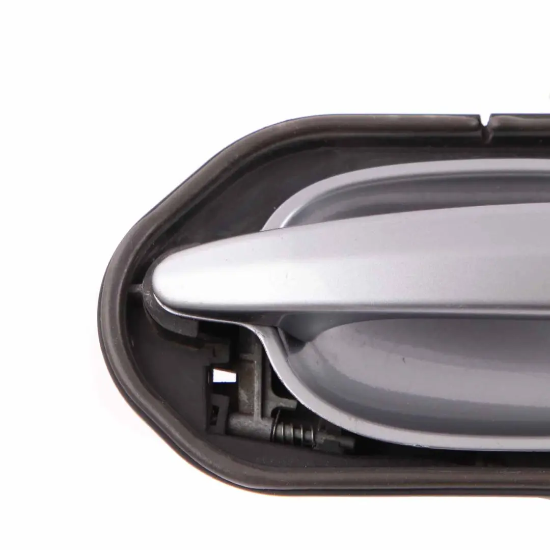 Grab Handle Door BMW E60 E61 Complete Rear Right O/S Silbergrau Silver Grey A08 to with Part number 7034571 Grab Handle Door BMW E60 E61 Complete Rear Right O/S Silbergrau Silver Grey A08 - SKU 7034571-SBG2 - Part number 7034571