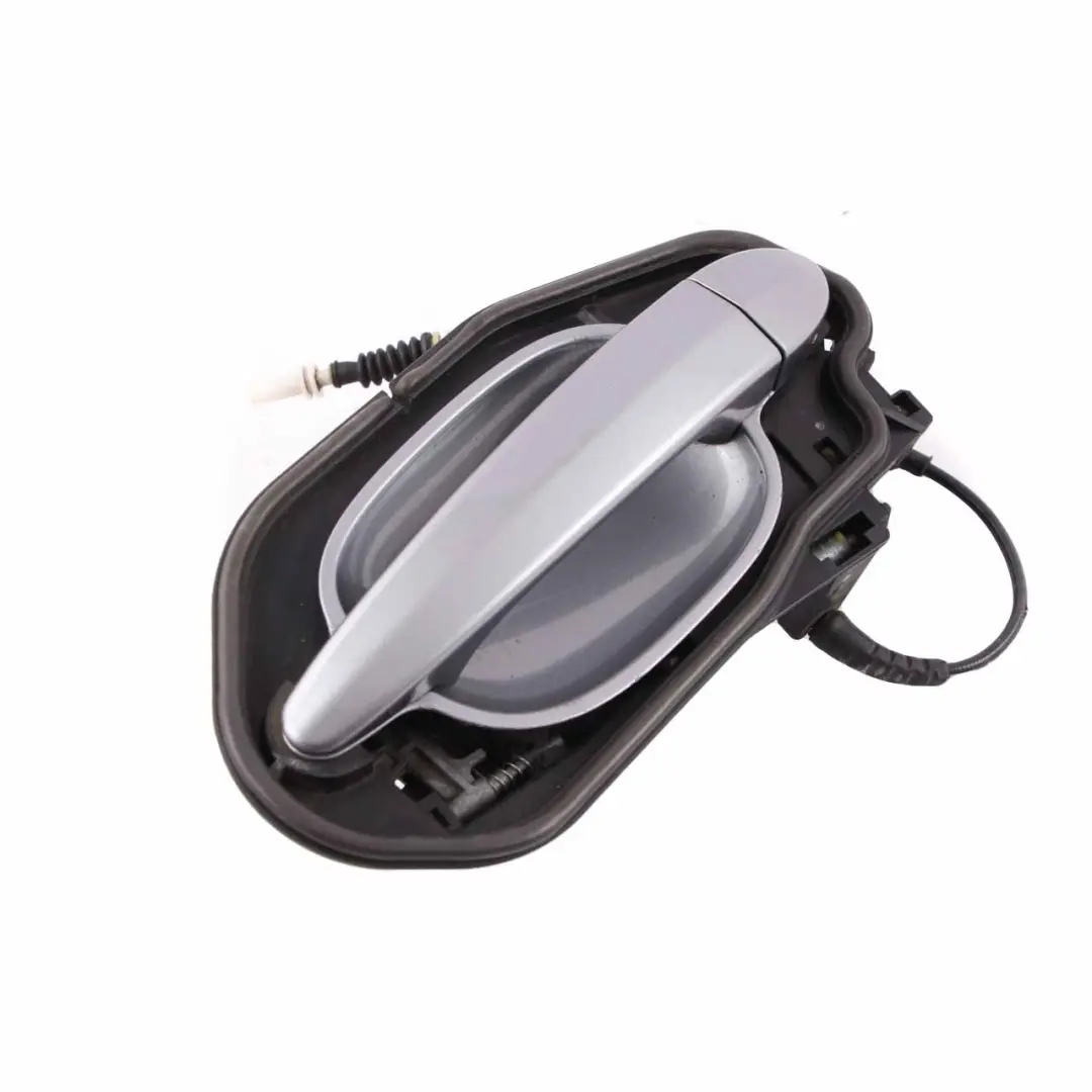 Grab Handle Door BMW E60 E61 Complete Rear Right O/S Silbergrau Silver Grey A08 to with Part number 7034571 Grab Handle Door BMW E60 E61 Complete Rear Right O/S Silbergrau Silver Grey A08 - SKU 7034571-SBG2 - Part number 7034571