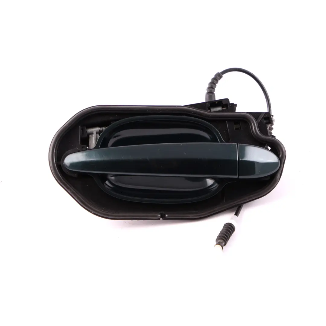 Complete Rear Left Grab Handle N/S Tiefgruen Deep Green to BMW 5 Series E60 E61 with Part number 7034571 BMW 5 Series E60 E61 Complete Rear Left Grab Handle N/S Tiefgruen Deep Green - SKU 7034571-TG - Part number 7034571