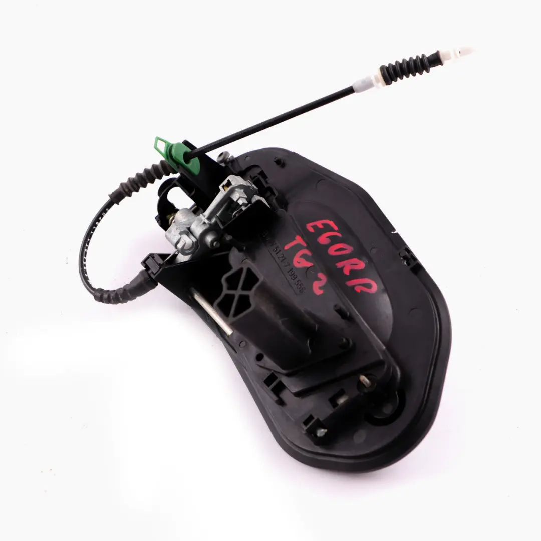 Complete Rear Right Grab Handle O/S Tiefgruen Deep Green to BMW 5 Series 2 E60 E61 with Part number 7034571 BMW 5 Series 2 E60 E61 Complete Rear Right Grab Handle O/S Tiefgruen Deep Green - SKU 7034571-TG2 - Part number 7034571