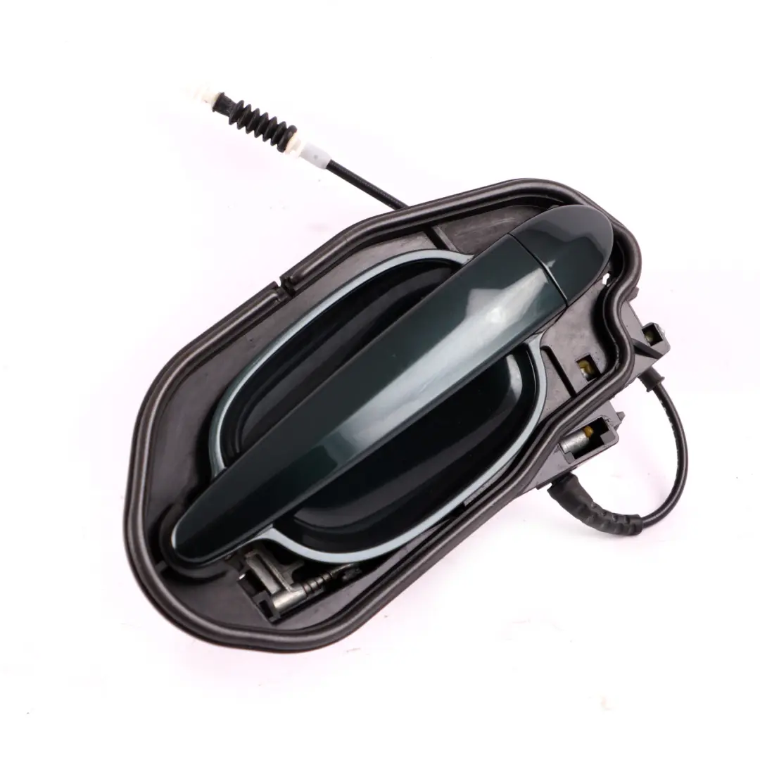 Complete Rear Right Grab Handle O/S Tiefgruen Deep Green to BMW 5 Series 2 E60 E61 with Part number 7034571 BMW 5 Series 2 E60 E61 Complete Rear Right Grab Handle O/S Tiefgruen Deep Green - SKU 7034571-TG2 - Part number 7034571