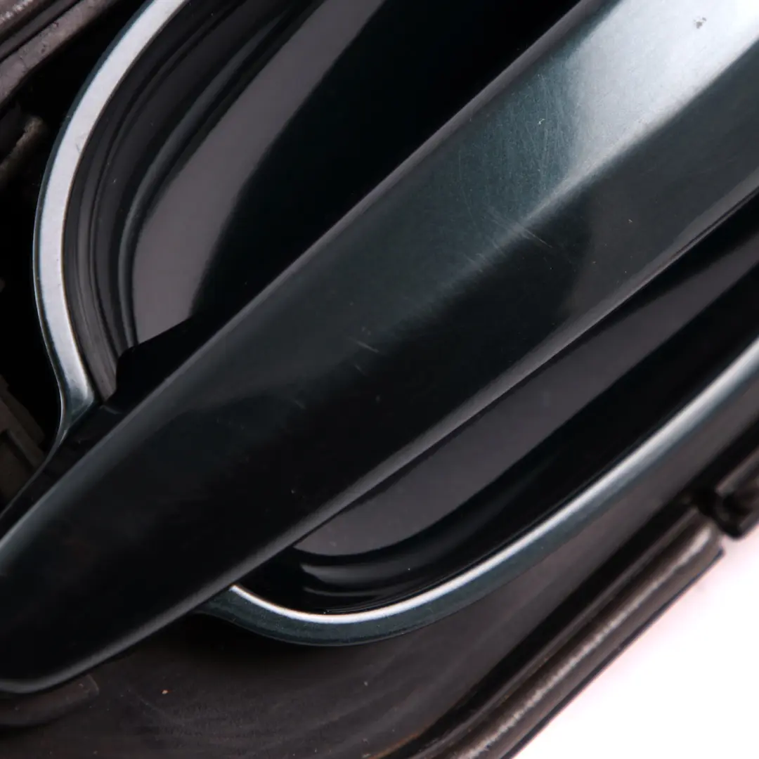 Complete Rear Left Grab Handle N/S Tiefgruen Deep Green to BMW 5 Series E60 E61 with Part number 7034571 BMW 5 Series E60 E61 Complete Rear Left Grab Handle N/S Tiefgruen Deep Green - SKU 7034571-TG - Part number 7034571