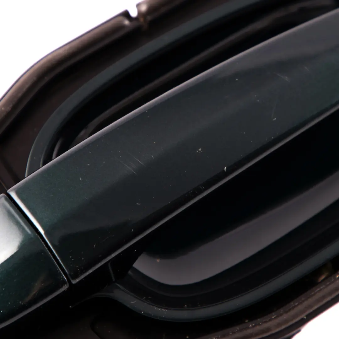 Complete Rear Left Grab Handle N/S Tiefgruen Deep Green to BMW 5 Series E60 E61 with Part number 7034571 BMW 5 Series E60 E61 Complete Rear Left Grab Handle N/S Tiefgruen Deep Green - SKU 7034571-TG - Part number 7034571