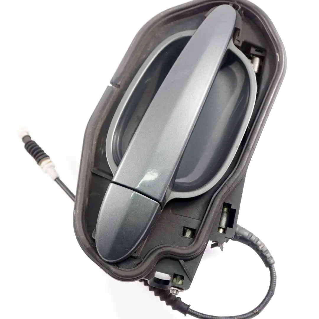  Tirador Puerta BMW E60 E61 Asidero Trasero Izquierdo Titanium Gris Metalico A36 - SKU 7034571-TGR - Número de pieza 7034571