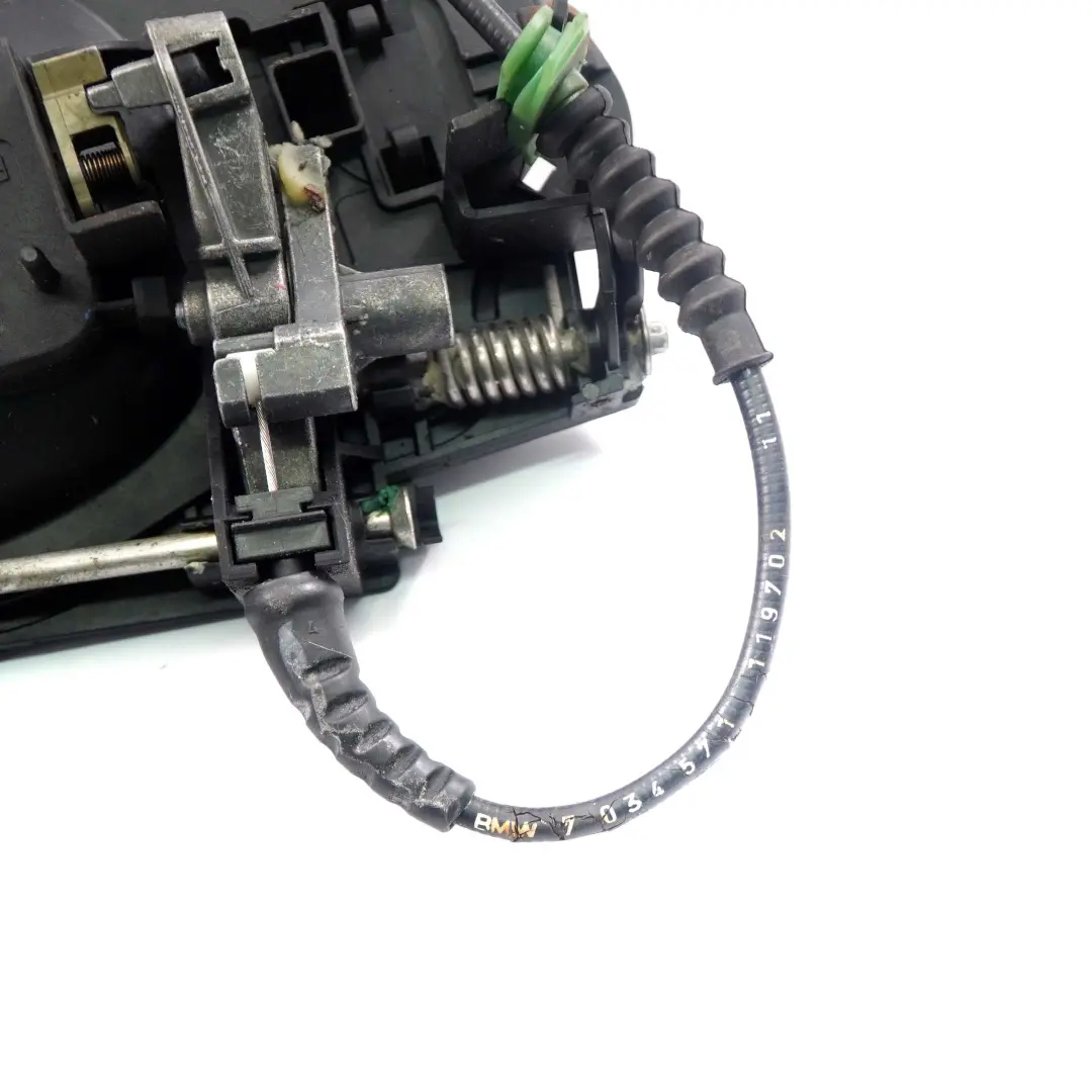 Tirador Puerta BMW E60 E61 Asidero Trasero Izquierdo Titanium Gris Metalico A36 para con número de pieza 7034571 Tirador Puerta BMW E60 E61 Asidero Trasero Izquierdo Titanium Gris Metalico A36 - SKU 7034571-TGR - Número de pieza 7034571