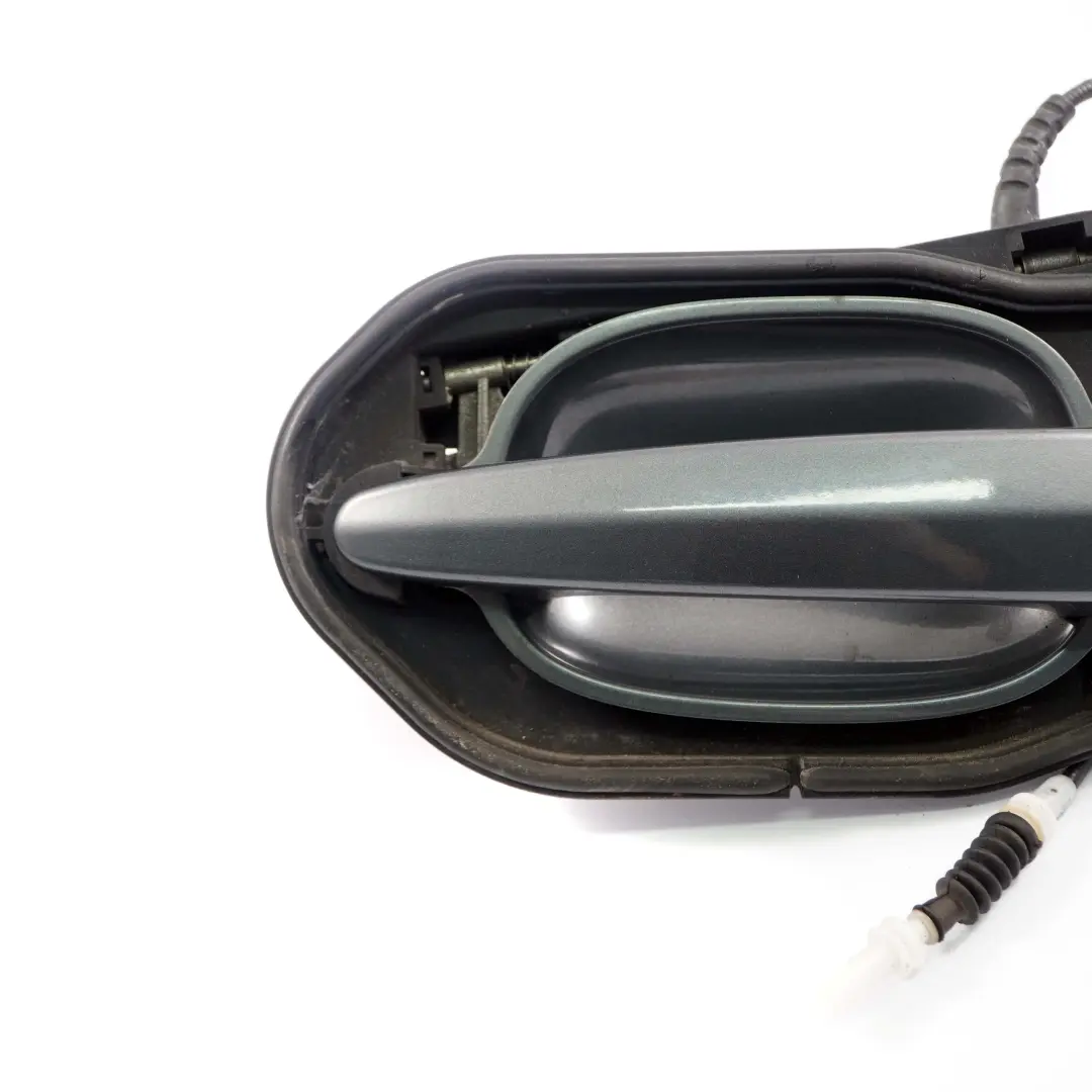  Tirador Puerta BMW E60 E61 Asidero Trasero Izquierdo Titanium Gris Metalico A36 - SKU 7034571-TGR - Número de pieza 7034571