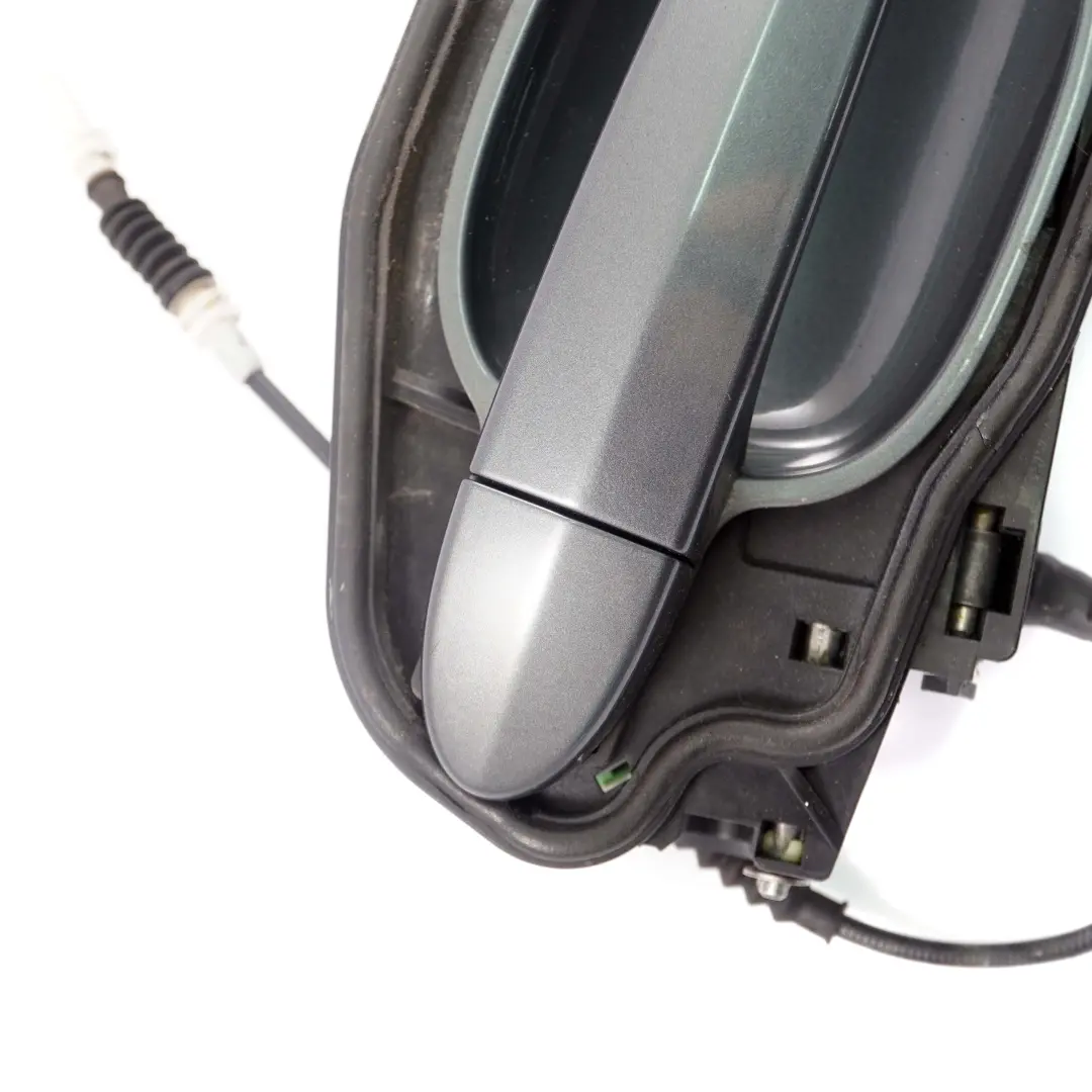 Tirador Puerta BMW E60 E61 Asidero Trasero Izquierdo Titanium Gris Metalico A36 para con número de pieza 7034571 Tirador Puerta BMW E60 E61 Asidero Trasero Izquierdo Titanium Gris Metalico A36 - SKU 7034571-TGR - Número de pieza 7034571