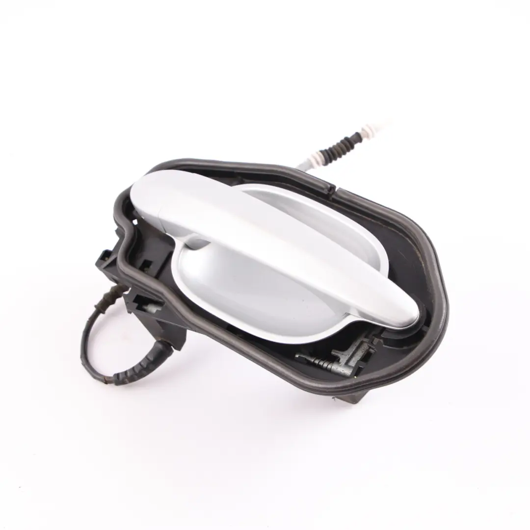  Grab Handle Door BMW E60 E61 2 Complete Rear Left N/S Titansilber Silver 354 - SKU 7034571-TS2 - Part number 7034571