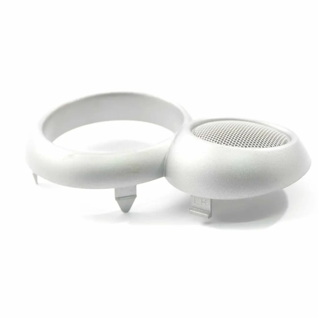 Tür öffner Lautspreche rabdeckung innen links Weiß Silber für Mini R50 R52 mit Teilenummer 7035375 Mini R50 R52 Tür öffner Lautspreche rabdeckung innen links Weiß Silber - SKU 7035375-2 - Teilenummer 7035375