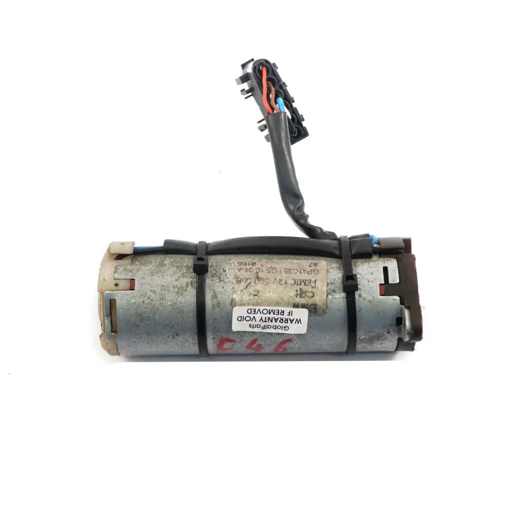 BMW E46 Motor Accionamiento Ajuste Longitudinal Asiento Delantero Convertible - SKU 7035989 - Número de pieza 7035989