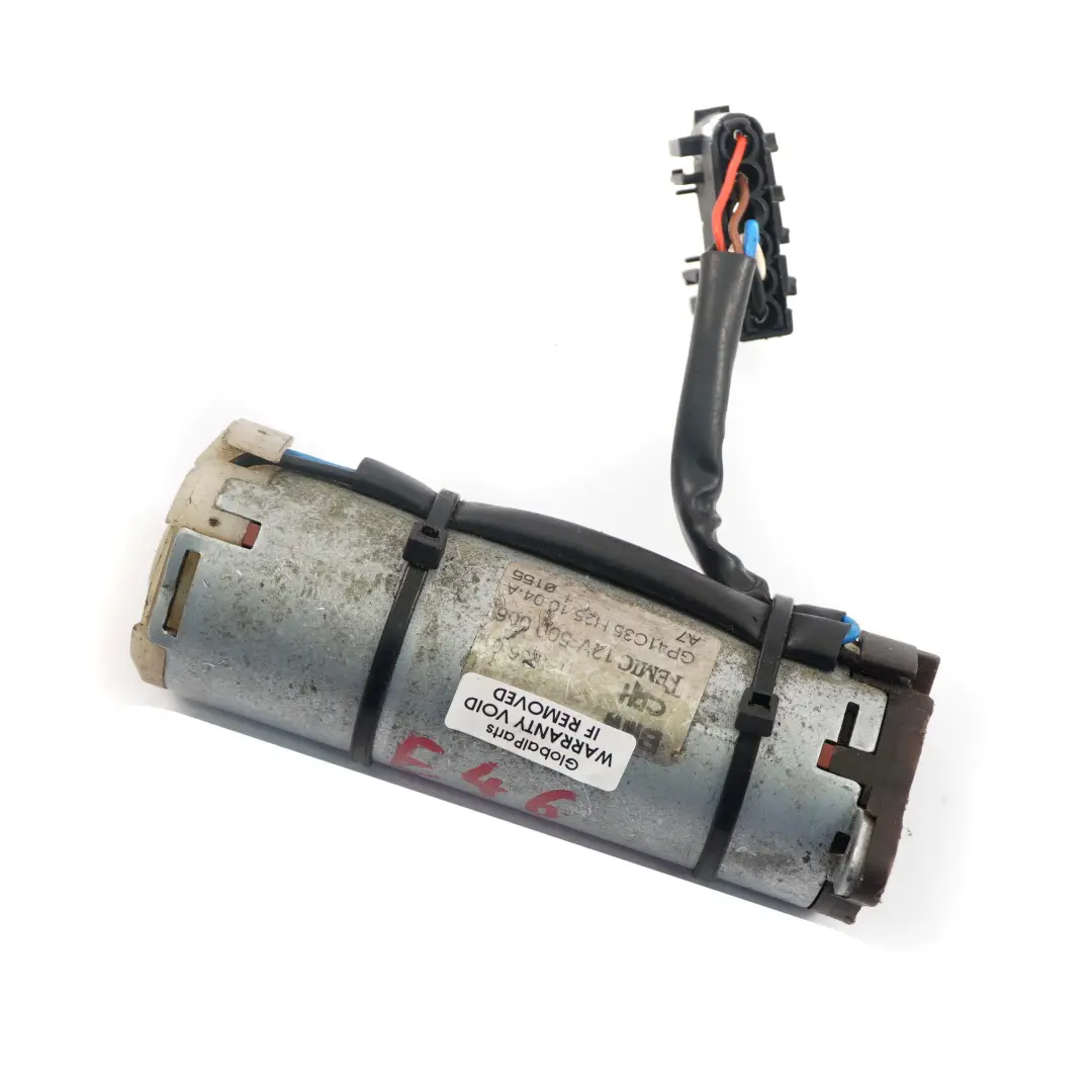 BMW 3 E46 Convertible Front Seat Longitudinal Adjustment Drive Motor 1-1236-01 - SKU 7035989 - Part number 7035989