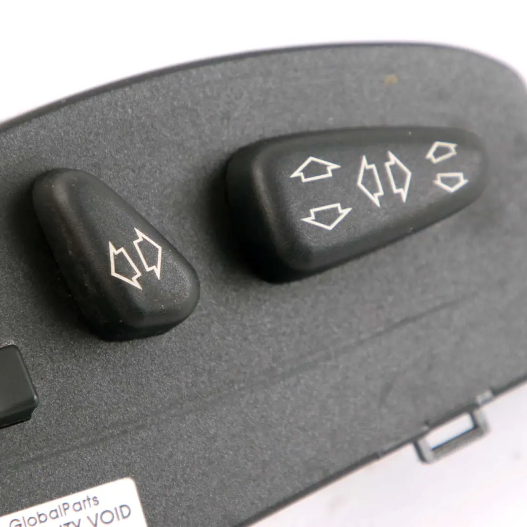 Betätigungseinheit Panel Sitz vorne rechts Schalter für BMW E46 E63 E83 mit Teilenummer 7036126 BMW E46 E63 E83 Betätigungseinheit Panel Sitz vorne rechts Schalter - SKU 7036126 - Teilenummer 7036126