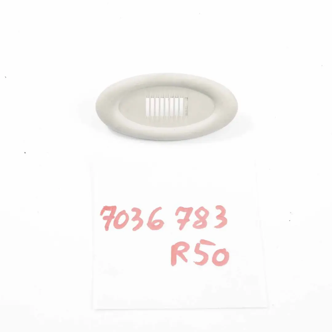 Mini R50 R53 Osłona mikrofonu szary - SKU 7036783 - Numer Części 7036783