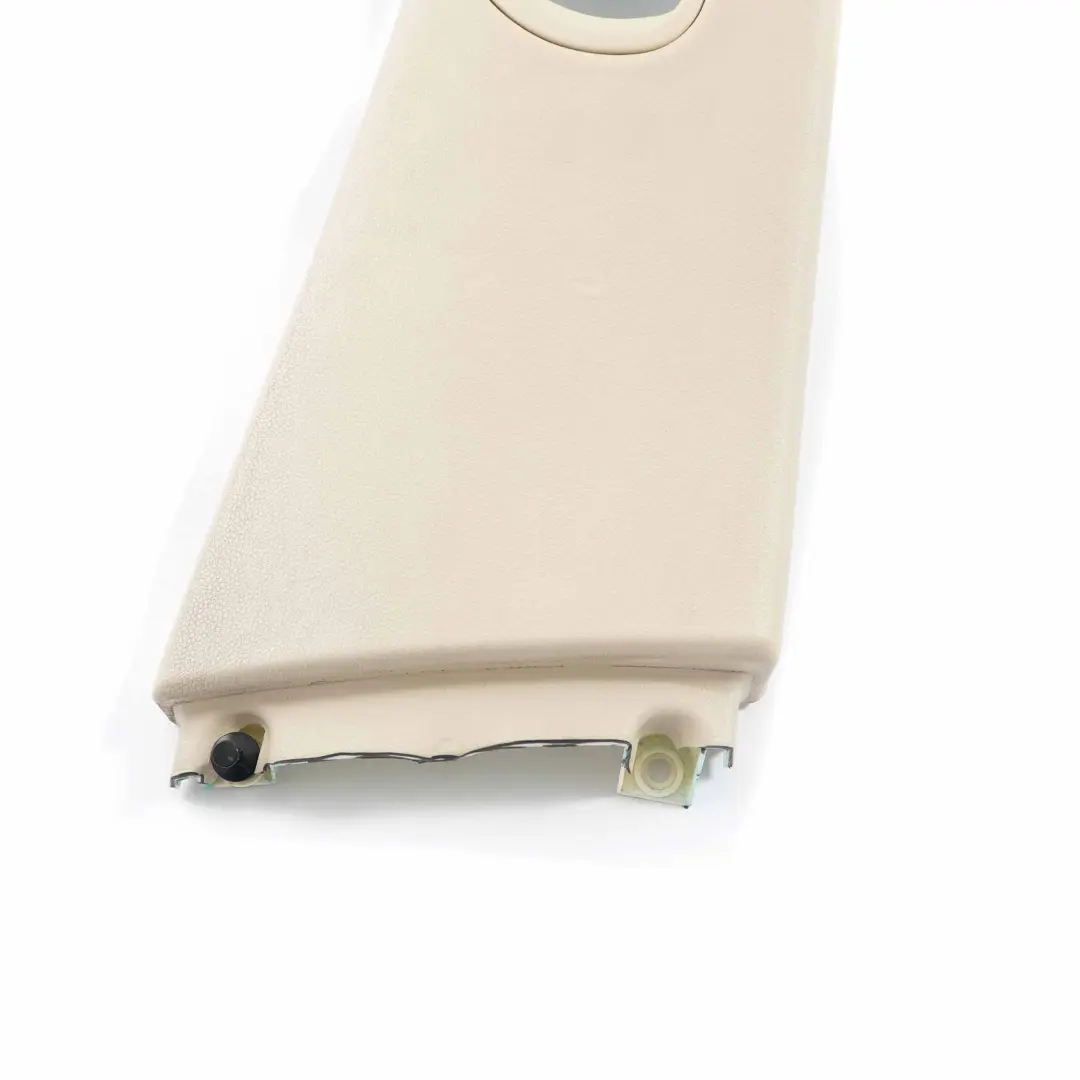 Trim Panel Pillar Top Centre Column Right O/S Cream Beige 7001980 to BMW E65 Cover with Part number 7036872 BMW E65 Cover Trim Panel Pillar Top Centre Column Right O/S Cream Beige 7001980 - SKU 7036872-1 - Part number 7036872