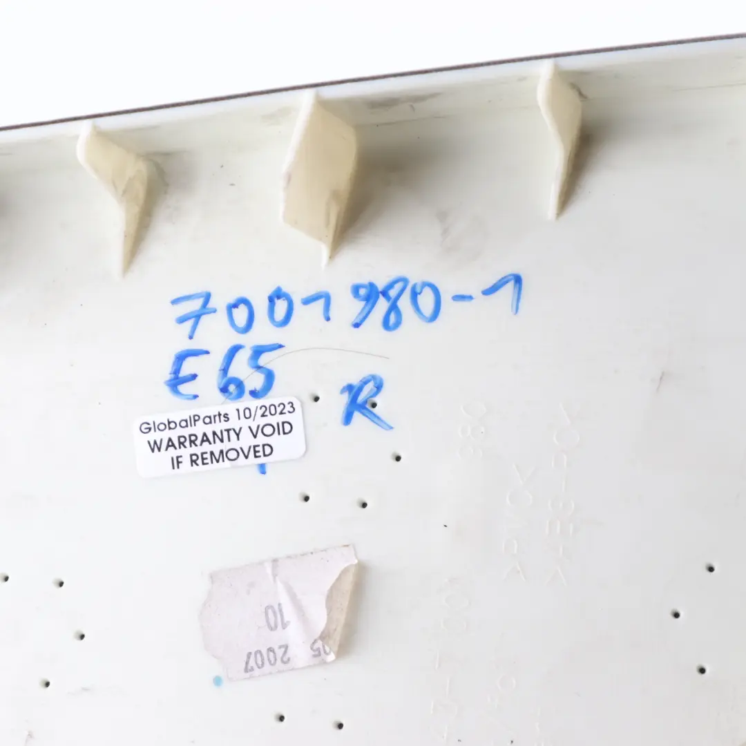 Verkleidung Säule Mitte Oben Rechts Creambeige für BMW E65 E66 mit Teilenummer 7036872 BMW E65 E66 Verkleidung Säule Mitte Oben Rechts Creambeige - SKU 7036872-1 - Teilenummer 7036872