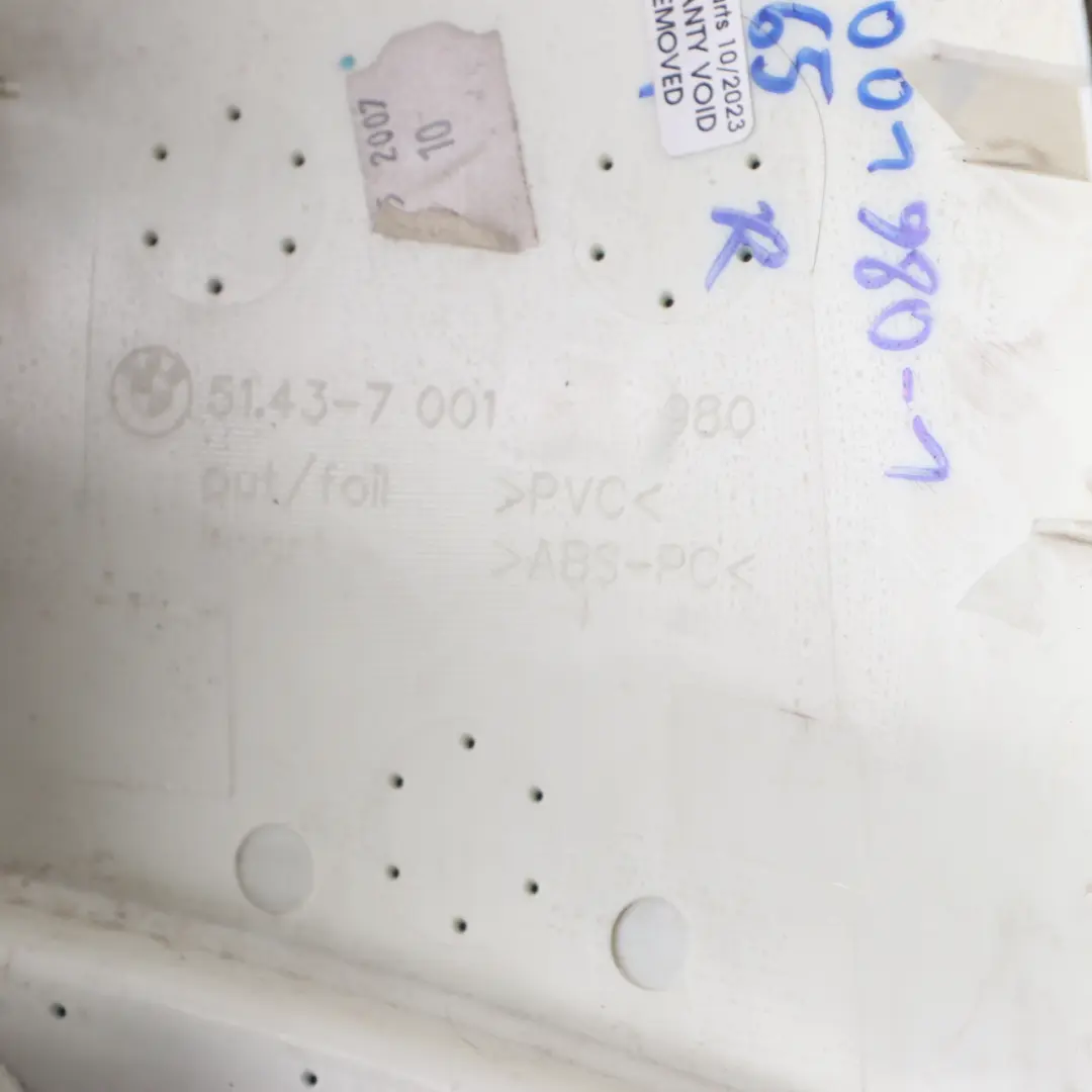 Verkleidung Säule Mitte Oben Rechts Creambeige für BMW E65 E66 mit Teilenummer 7036872 BMW E65 E66 Verkleidung Säule Mitte Oben Rechts Creambeige - SKU 7036872-1 - Teilenummer 7036872