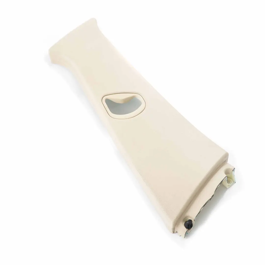 BMW E65 Cover Trim Panel Pillar Top Centre Column Right O/S Cream Beige - SKU 7036872 - Part number 7036872