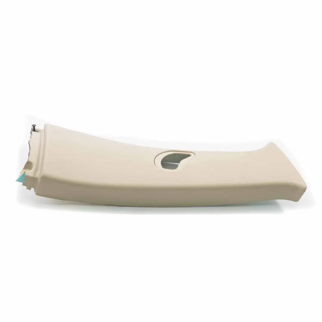 BMW E65 Pannello di Copertura Pilastro Centrale Destra Cream Beige - SKU 7036872 - Numero di parte 7036872