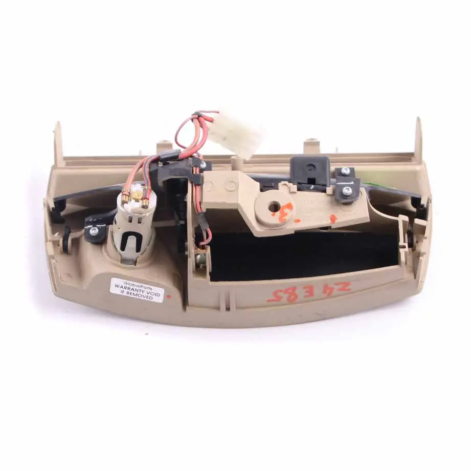 BMW Z4 E85 Front Center Console Ashtray Tray Storage Beige - SKU 7037227-3 - Part number 7037227