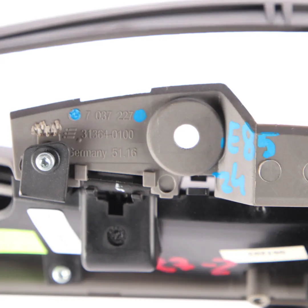 BMW Z4 E85 Console Centrale Avant Cendrier Module Support Gris - SKU 7037227 - Numéro de pièce 7045876