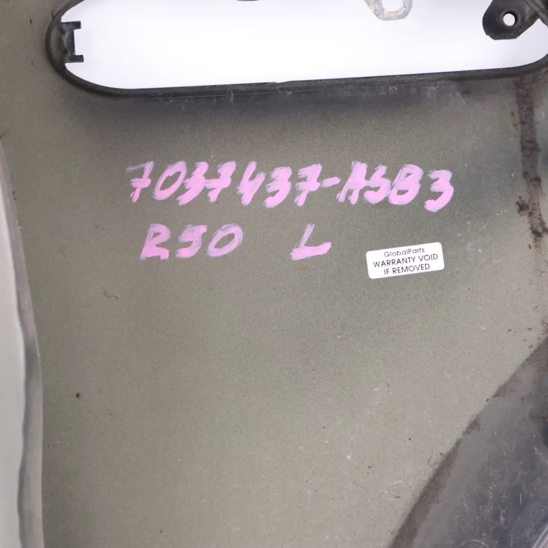  Wing Panel Mini R50 R52 R53 Front Left N/S Side Fender Astro Black Metallic A25 - SKU 7037437-ASB3 - Part number 7037437