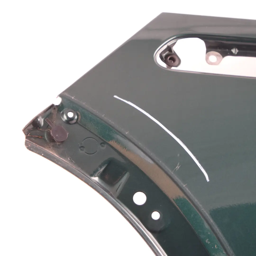 Front Left N/S Side Panel Fender Wing British Racing Green 895 to Mini R50 R52 R53 with Part number 7037437 Mini R50 R52 R53 Front Left N/S Side Panel Fender Wing British Racing Green 895 - SKU 7037437-BRG - Part number 7037437