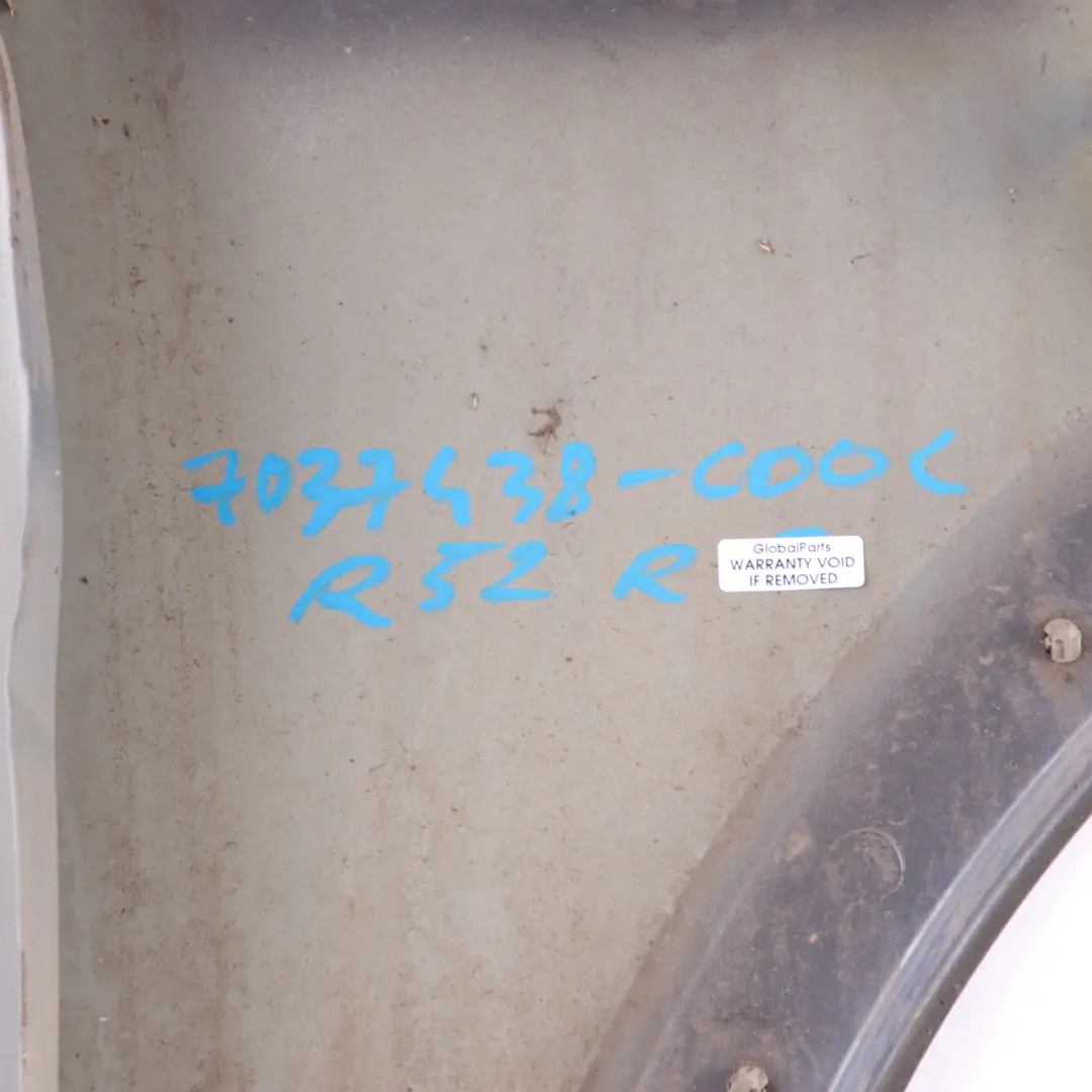  Side Wing Panel Mini R50 R52 R53 Front Left N/S Fender Cool Blue Metallic - A27 - SKU 7037437-COOL2 - Part number 7037437