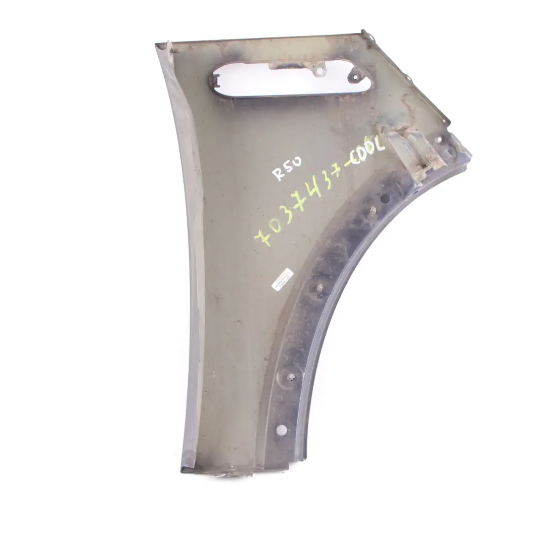 Side Wing Panel Mini R50 R52 R53 Front Left N/S Fender Cool Blue Metallic - A27 to with Part number 7037437 Side Wing Panel Mini R50 R52 R53 Front Left N/S Fender Cool Blue Metallic - A27 - SKU 7037437-COOL3 - Part number 7037437