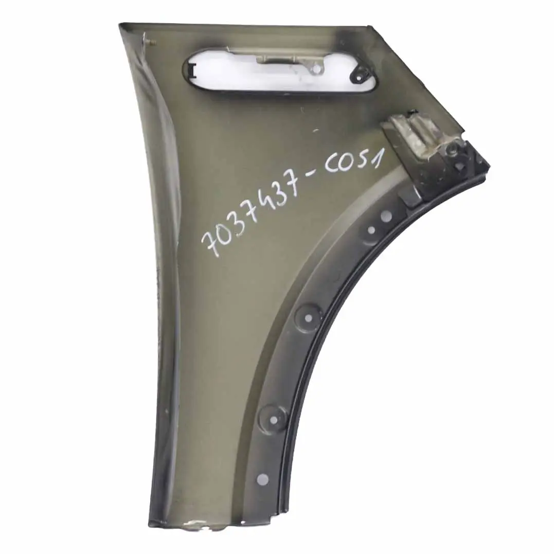 Mini R50 R52 Pannello laterale anteriore sinistro Parafango Nero Cosmo - 303 - SKU 7037437-COS1 - Numero di parte 7037437