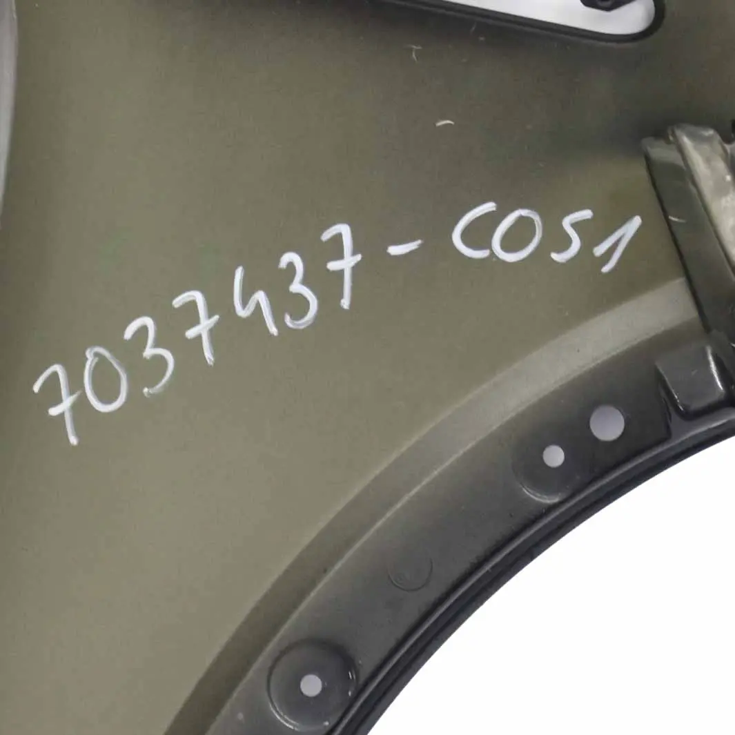 Front Left N/S Side Panel Fender Wing Cosmos Black - 303 to Mini R50 R52 with Part number 7037437 Mini R50 R52 Front Left N/S Side Panel Fender Wing Cosmos Black - 303 - SKU 7037437-COS1 - Part number 7037437