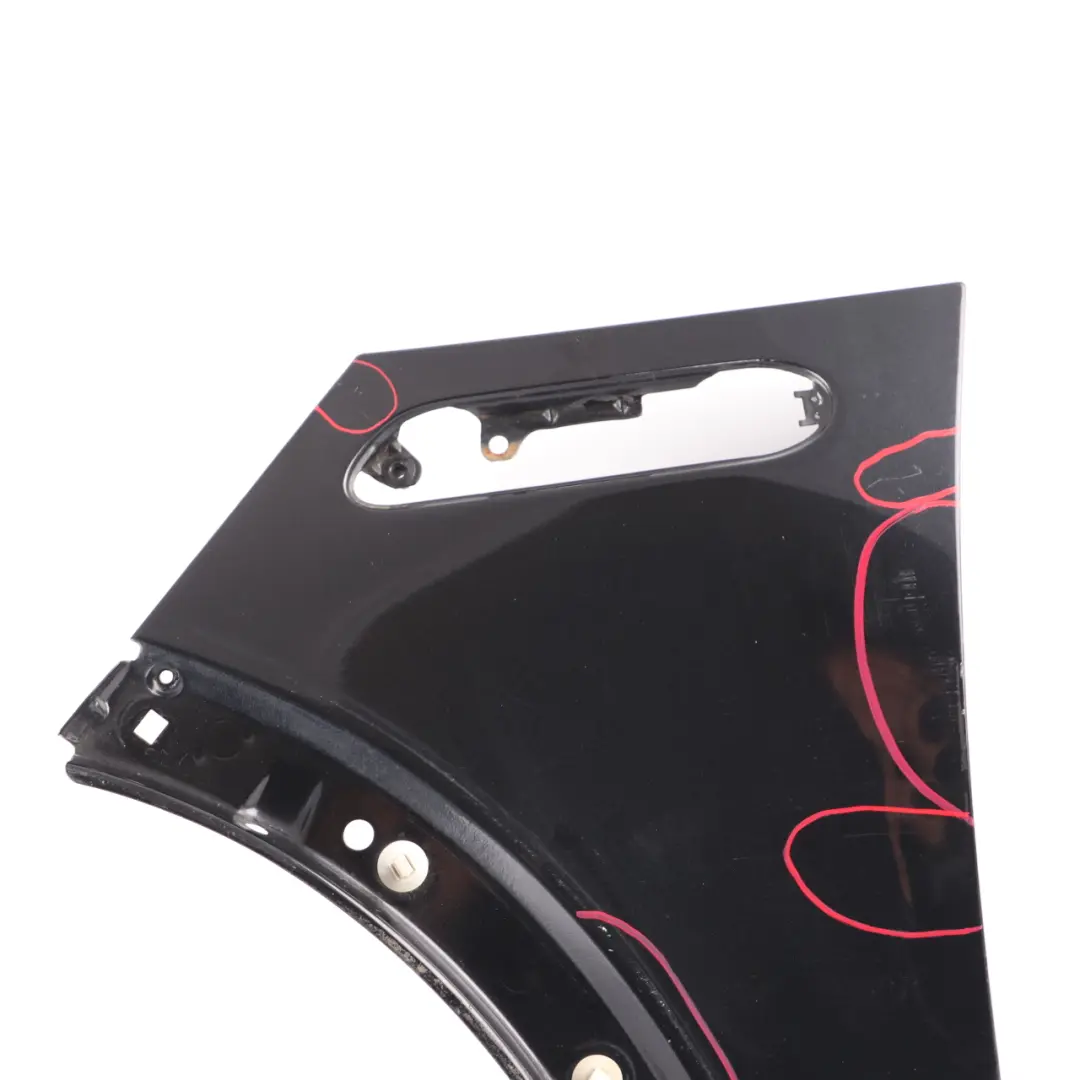 Mini R50 R53 Side Panel Front Left N/S Fender Wing Cosmos Black Metallic - 303 - SKU 7037437-COS - Part number 7037437