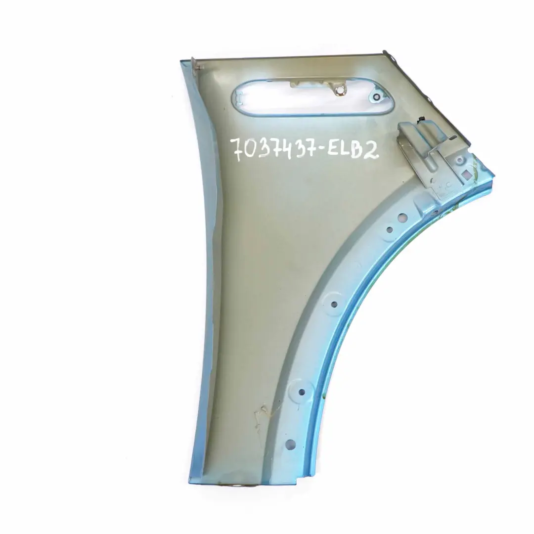 Seitenwand Kotflügel Vorn Links Electric Blue Blau - 870 für Mini R50 R52 R53 mit Teilenummer 7037437 Mini R50 R52 R53 Seitenwand Kotflügel Vorn Links Electric Blue Blau - 870 - SKU 7037437-ELB2 - Teilenummer 7037437