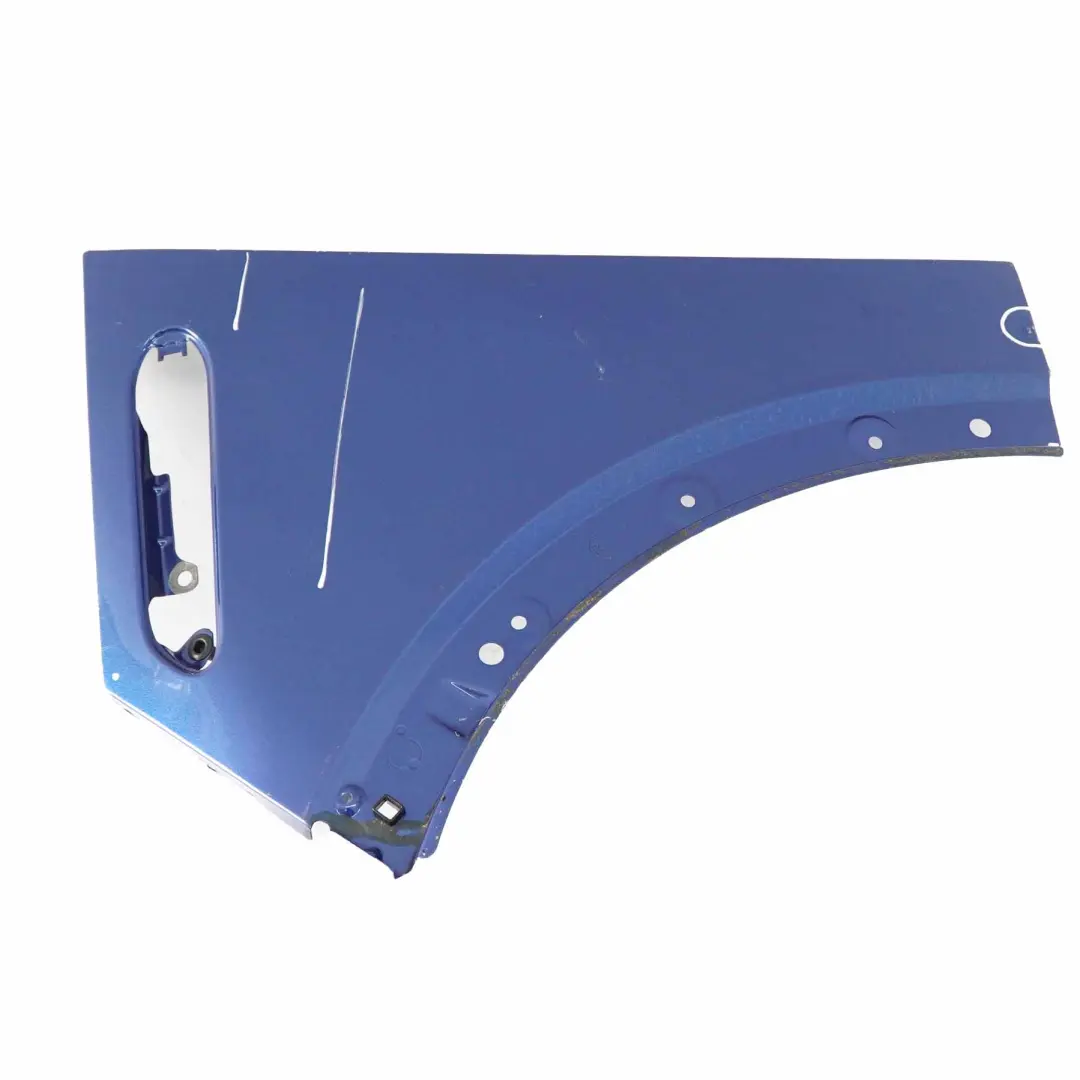 Pannello laterale parafango anteriore sinistro Blu Fulmine A63 per Mini R50 R52 R53 con numero di parte 7037437 Mini R50 R52 R53 Pannello laterale parafango anteriore sinistro Blu Fulmine A63 - SKU 7037437-LB - Numero di parte 7037437