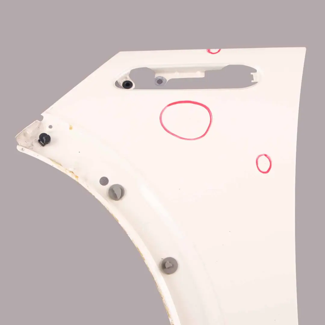  £Mini Cooper R50 R53 Front Left N/S Side Panel Fender Wing Pepper White - 850 - SKU 7037437-PW2 - Part number 7037437