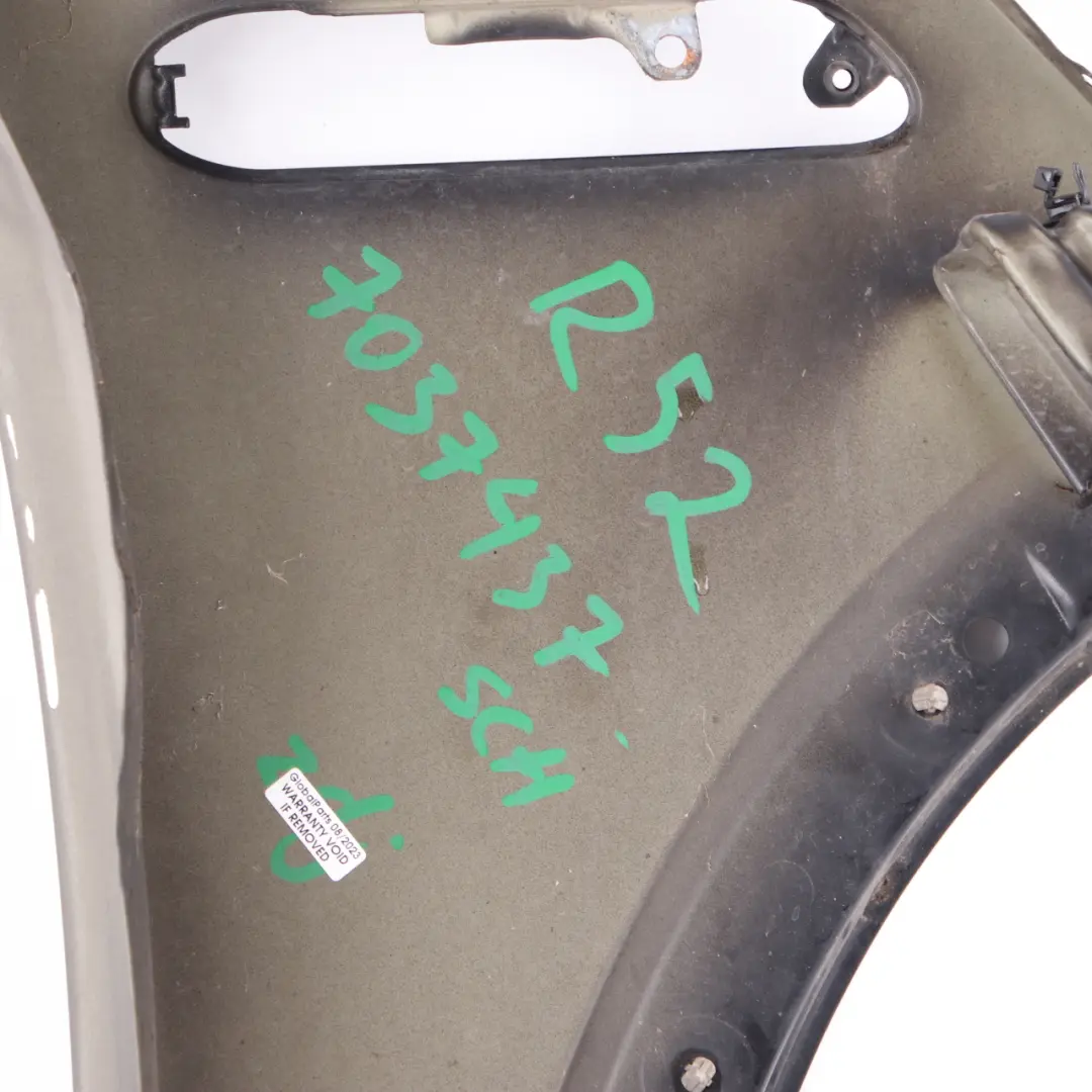 Wing Panel Mini R50 R52 R53 Front Left N/S Side Fender Schwarz 2 Black - 668 to with Part number 7037437 Wing Panel Mini R50 R52 R53 Front Left N/S Side Fender Schwarz 2 Black - 668 - SKU 7037437-SCH2 - Part number 7037437