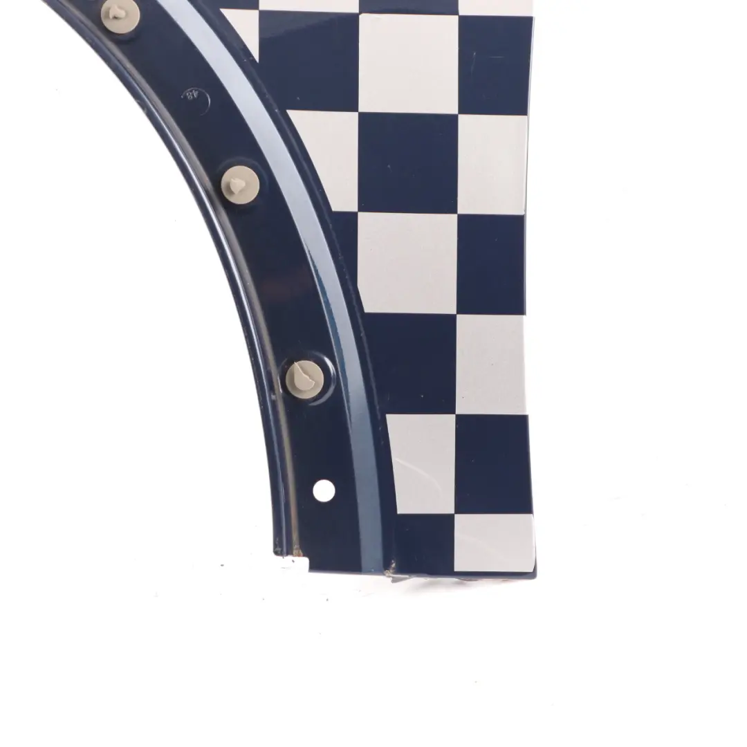 Side Wing Panel Mini R50 R52 R53 Front Left N/S Fender Space Blue Metallic - A49 to with Part number 7037437 Side Wing Panel Mini R50 R52 R53 Front Left N/S Fender Space Blue Metallic - A49 - SKU 7037437-SPA - Part number 7037437