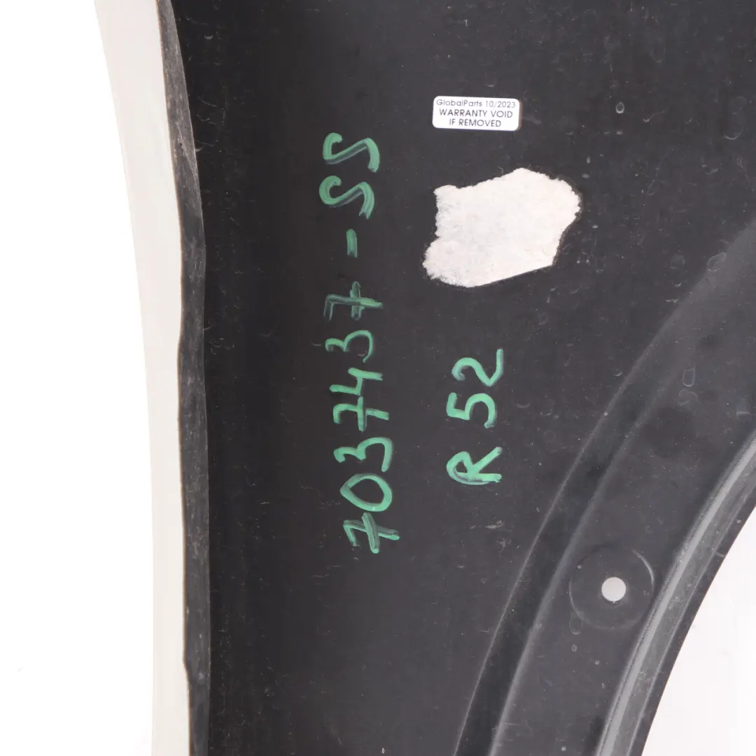 Side Wing Panel Mini R50 R52 R53 Front Left N/S Fender Sparkling Silver - A60 to with Part number 7037437 Side Wing Panel Mini R50 R52 R53 Front Left N/S Fender Sparkling Silver - A60 - SKU 7037437-SS1 - Part number 7037437