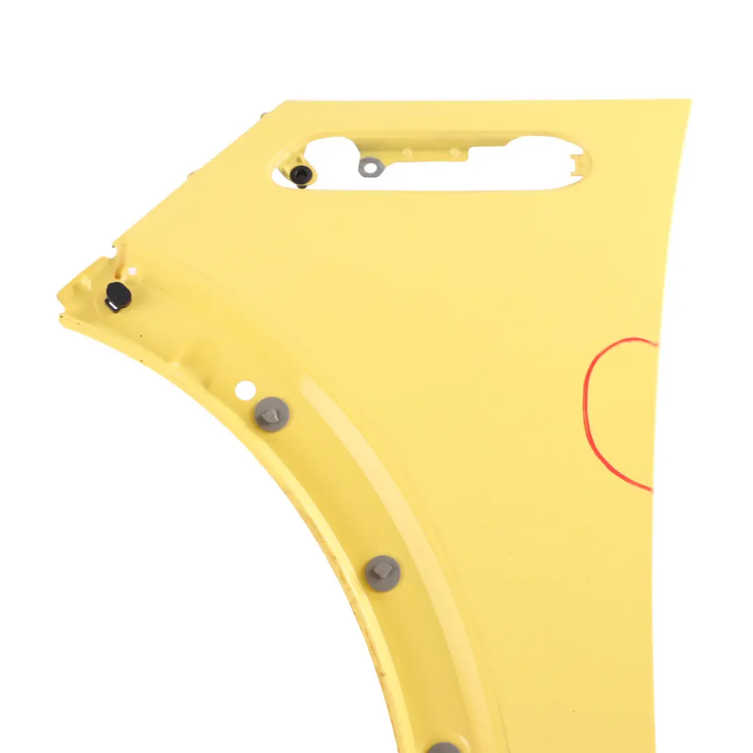 Mini Cooper R50 R53 Fender Wing Side Panel Front Left N/S Liquid Yellow - 902 - SKU 7037437-YEL - Part number 7037437