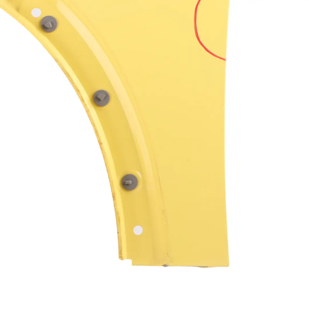 Mini Cooper R50 R53 Fender Wing Side Panel Front Left N/S Liquid Yellow - 902 - SKU 7037437-YEL - Part number 7037437