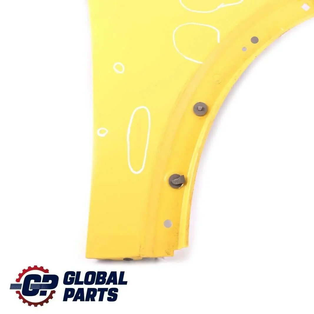 Front Right O/S Side Panel Fender Wing Liquid Yellow 902 to BMW Mini R50 R52 R53 1 with Part number 7037437 BMW Mini R50 R52 R53 1 Front Right O/S Side Panel Fender Wing Liquid Yellow 902 - SKU 7037438-YEL1 - Part number 7037437