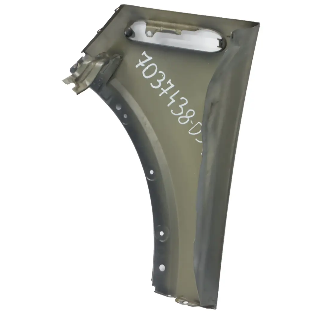 Front Right O/S Wing Panel Fender Dark Silver Metallic - 871 to Mini Cooper R50 with Part number 7037438 Mini Cooper R50 Front Right O/S Wing Panel Fender Dark Silver Metallic - 871 - SKU 7037438-DS4 - Part number 7037438