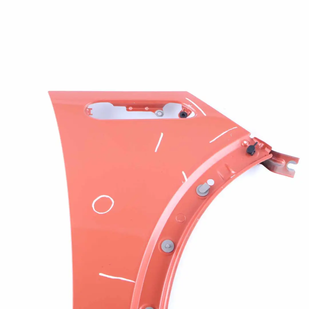 Side Panel Mini R50 R52 R53 Front Right O/S Wing Fender Hot Orange - A26 to with Part number 7037438 Side Panel Mini R50 R52 R53 Front Right O/S Wing Fender Hot Orange - A26 - SKU 7037438-HOT - Part number 7037438