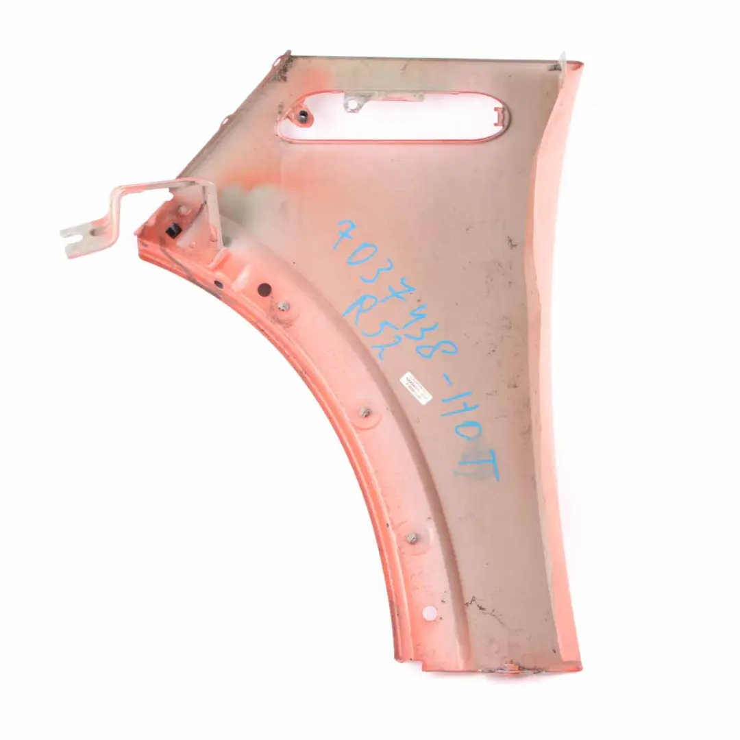 Side Panel Mini R50 R52 R53 Front Right O/S Wing Fender Hot Orange - A26 to with Part number 7037438 Side Panel Mini R50 R52 R53 Front Right O/S Wing Fender Hot Orange - A26 - SKU 7037438-HOT - Part number 7037438