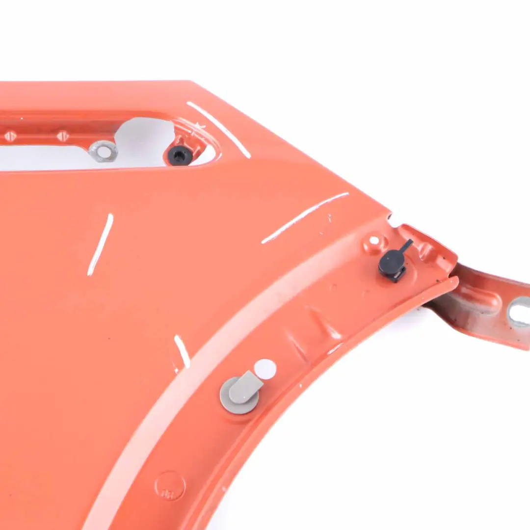 Side Panel Mini R50 R52 R53 Front Right O/S Wing Fender Hot Orange - A26 to with Part number 7037438 Side Panel Mini R50 R52 R53 Front Right O/S Wing Fender Hot Orange - A26 - SKU 7037438-HOT - Part number 7037438