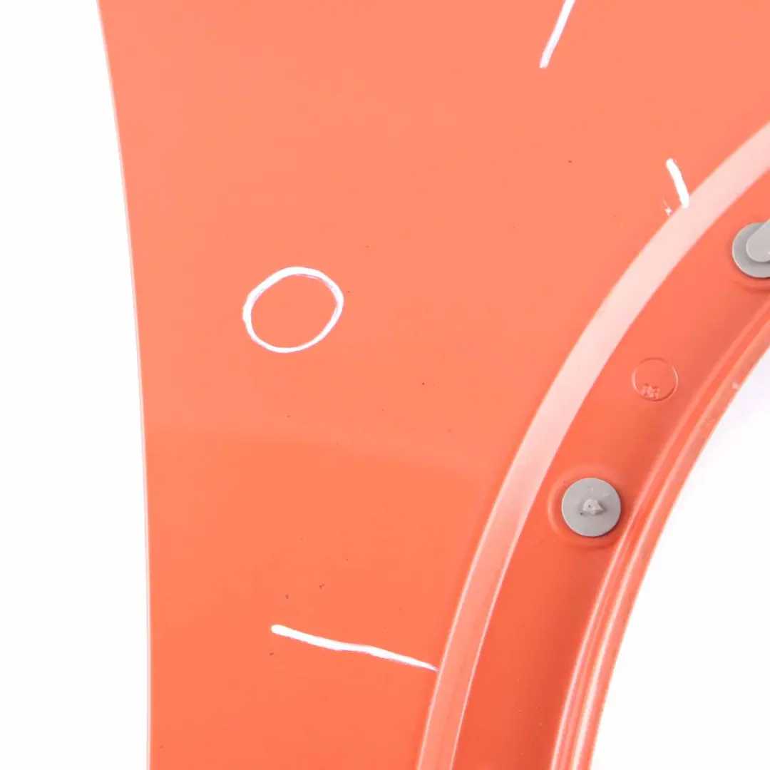 Side Panel Mini R50 R52 R53 Front Right O/S Wing Fender Hot Orange - A26 to with Part number 7037438 Side Panel Mini R50 R52 R53 Front Right O/S Wing Fender Hot Orange - A26 - SKU 7037438-HOT - Part number 7037438
