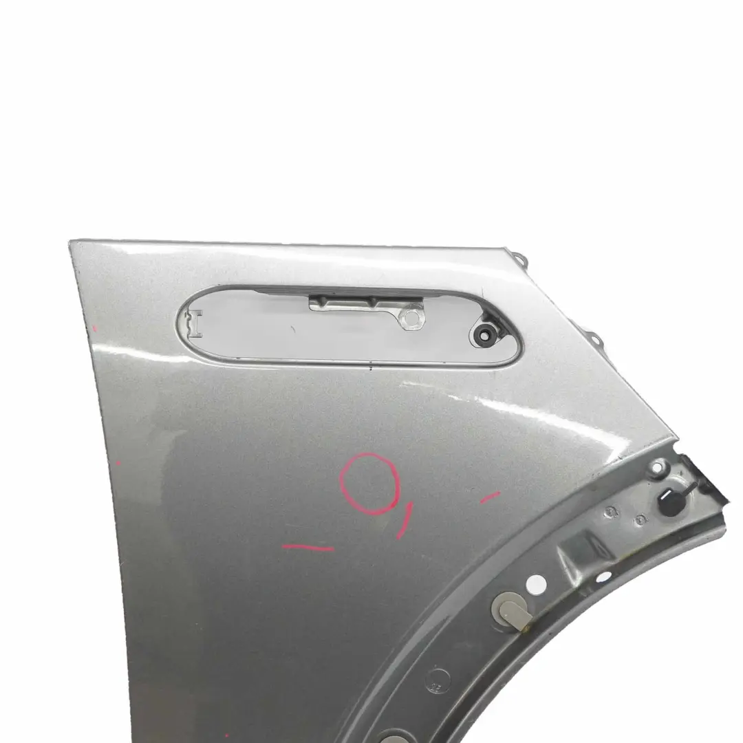 Delantero Derecho Panel Lateral Guardabarros Pure Silver 900 para Mini R50 R52 R53 con número de pieza 7037438 Mini R50 R52 R53 Delantero Derecho Panel Lateral Guardabarros Pure Silver 900 - SKU 7037438-PS2 - Número de pieza 7037438